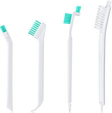 4-Piece Small Cleaning Brushes Set for Hard-to-Reach Household Areas