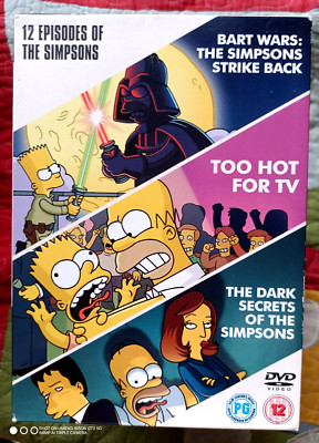The Simpsons: Bart Wars/Too Hot For TV/Dark Secrets [DVD, 3-DISC