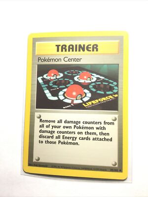 POKEMON CENTER - 85/102 - Base Set - Pokemon Card - NM
