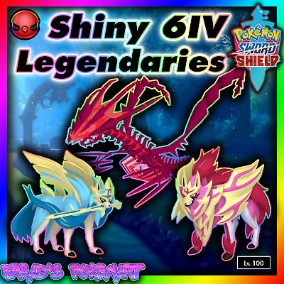 Pokemon Sword and Shield // Ultra Shiny ZACIAN (Instant Download) 