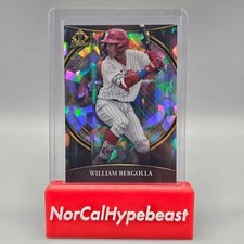 2023 Bowman Chrome Baseball William Bergolla BI-9 Invicta Atomic Parallel /150