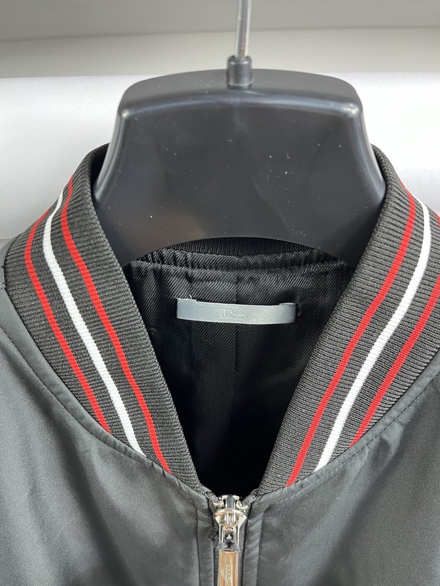 Dior Christian Dior Atelier Embroidered Tribal Logo Bomber Dior Christian Dior Atelier Embroidered Tribal Logo Bomber