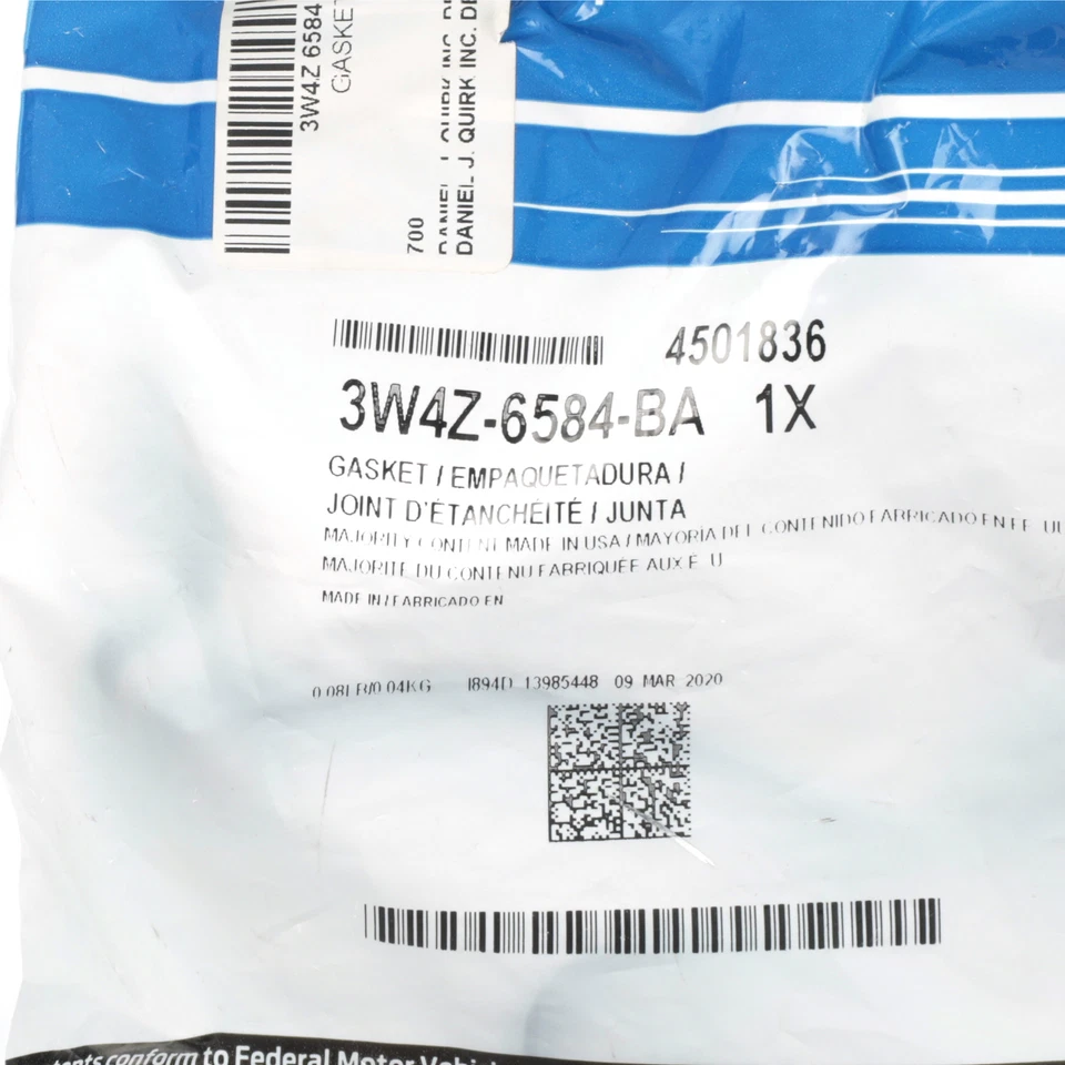 NUEVO OEM Ford 2000-06 Lincoln LS Thunderbird Junta de cubierta de válvula izquierda 3W4Z-6584-BA Foto 4 de 4