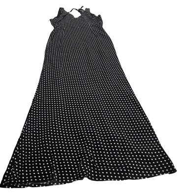 Princess Polly Women's Black Polka Dot Nelli Maxi Dress Size 4 | eBay