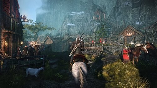 PS4 - The Witcher III: Wild Hunt DE/EN mit OVP / Pappschuber sehr guter Zustand - Bild 6 von 8