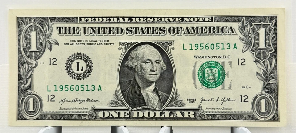 1956 May 13th Dollar 1956 May 13 Birthday 5/13/56 Fancy Serial Number Dollar - Image 2 of 3