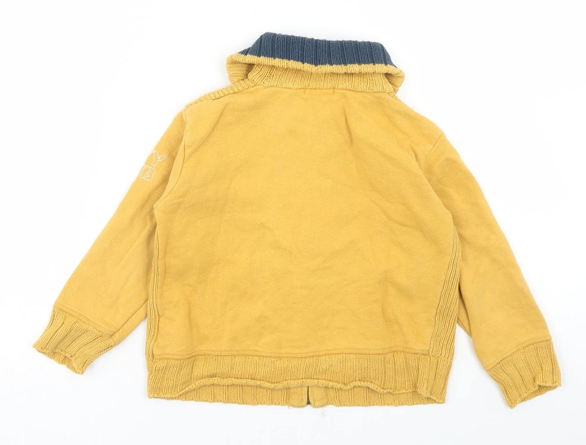 Boys yellow shop jacket