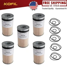 (Pack of 5) Fuel Filter /Water Separator FS19728 Replacement For Cummins