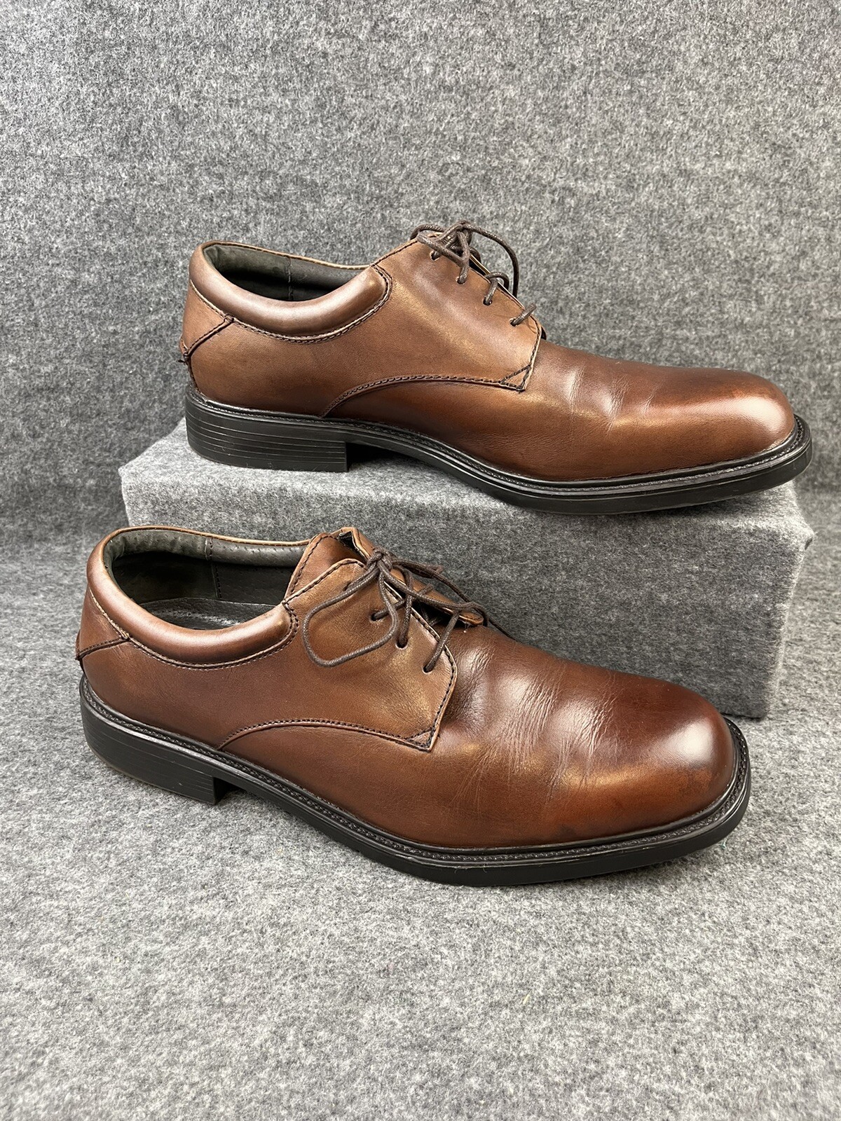 SAOLA NUNN BUSH DA UOMO 9 5 M PELLE OXFORD MARRONE 4 FORI LACCI 83363 200 COMFORT GEL