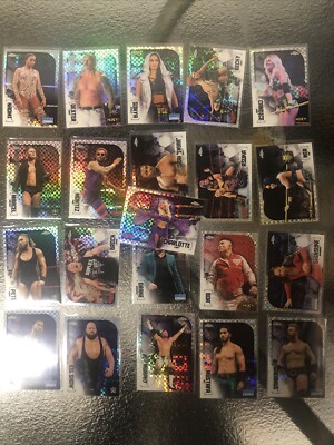 2020 Topps Chrome WWE X-FRACTOR 21 Card Lot!( WWE) Trading Card Lot) Miss Flair