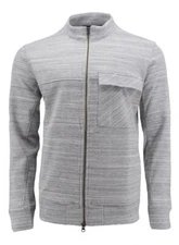 Acyclic The Time Lapse Track Jacket Mens Small Grey 