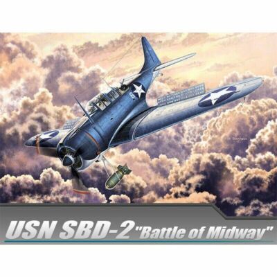 Academy 1/48 USN SBD-2 ''Battle of Midway'' Flugzeug-Sturzkampfbomber...