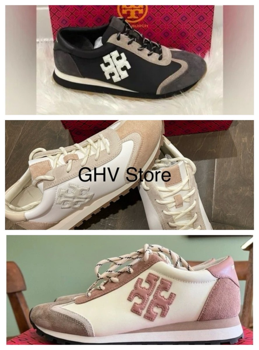 新品Tory Burch Vintage Nylon Sneaker 5.5 Tory Burch Vintage Nylon Lightweight Training Sneaker Shoes