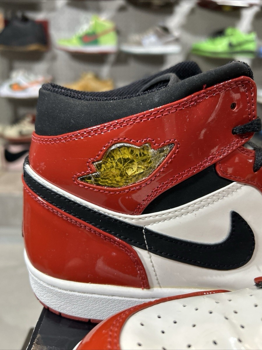 Size 10.5 - Air Jordan 1 Retro Patent 2003 Chicago Bulls for
