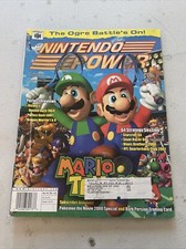 2000 Nintendo Power Magazine 135 Aug Mario Tennis, Pokemon Movie Preview, Poster