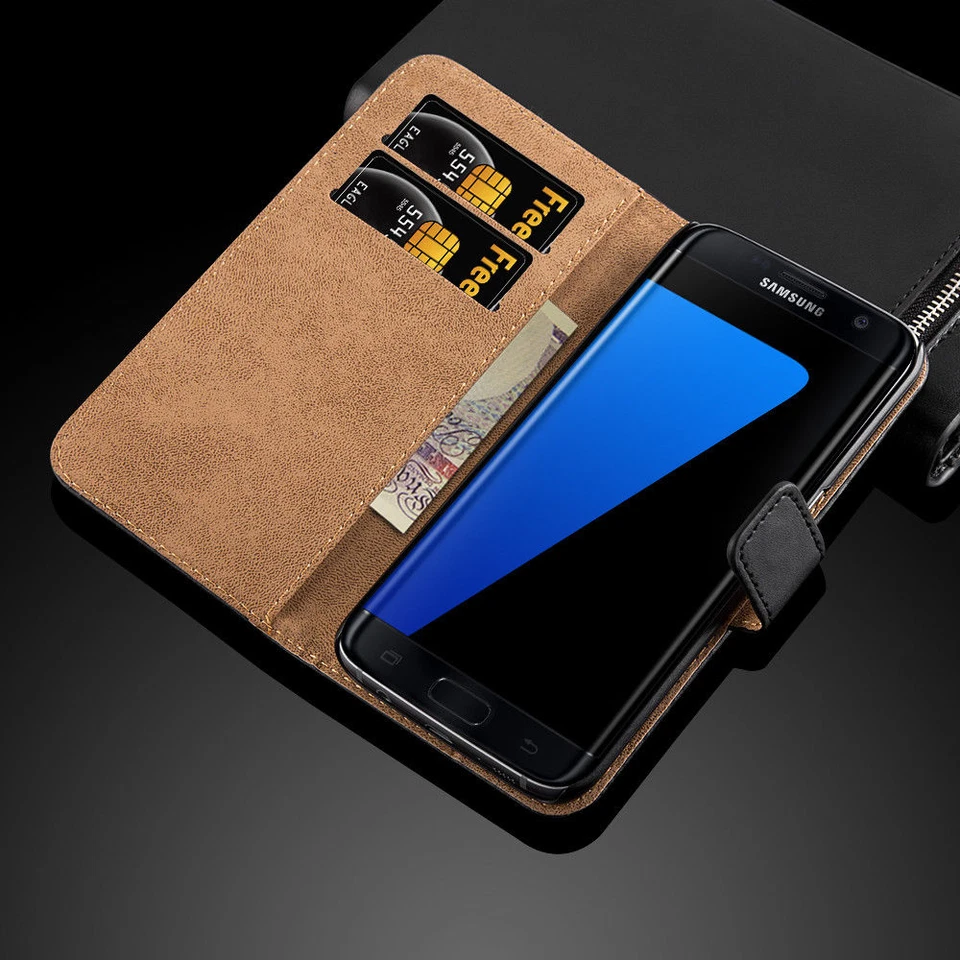 Luxury Pu Leather Case For NOKIA Flip Wallet Cover ShockProof - Image 3 of 4