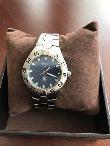 Relic Wet Quartz Watch ZR11508 New 