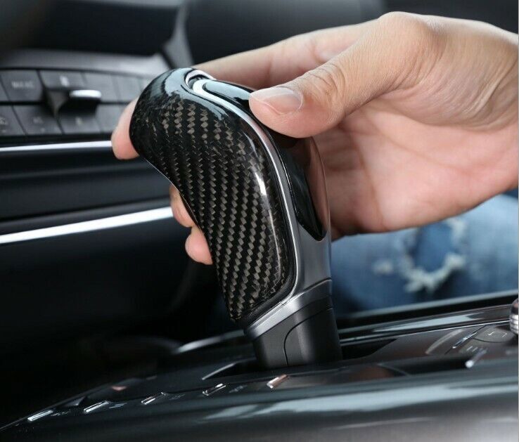 Carbon Fiber Shift Knob Cover for Maserati Levante Ghibli 2013-2018