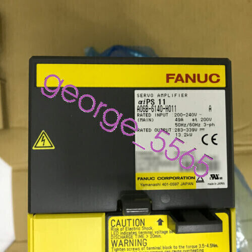 New Fanuc A06B-6140-H011 Servo Driver Amplifier New fedex or New Fanuc A06B-6140-H011 Servo Driver Amplifier New fedex or