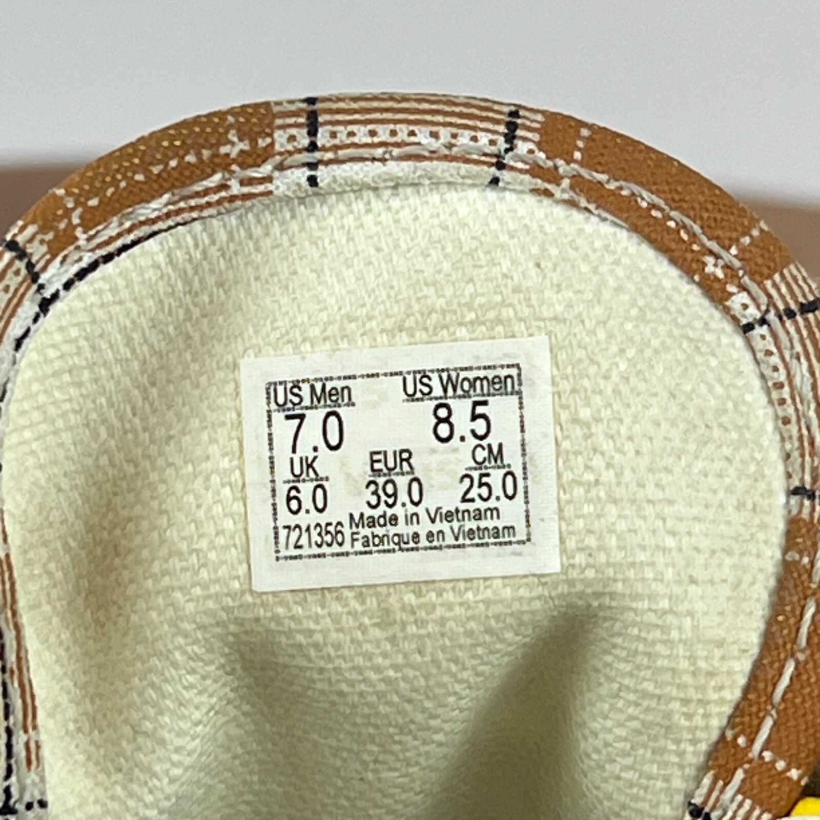 Womens Vans Era Meadow Patchwork Skateboarding Sh… - image 8