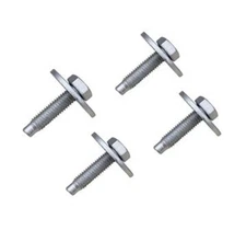 Engine Splash Guard Bolt - 4 Pcs Kit For Chrysler OEM # 6508332AA - Heavy Duty