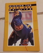 Winning the Face Off of Life Book 1992 Bob Bassen Hockey NHL Wayne Gretzky