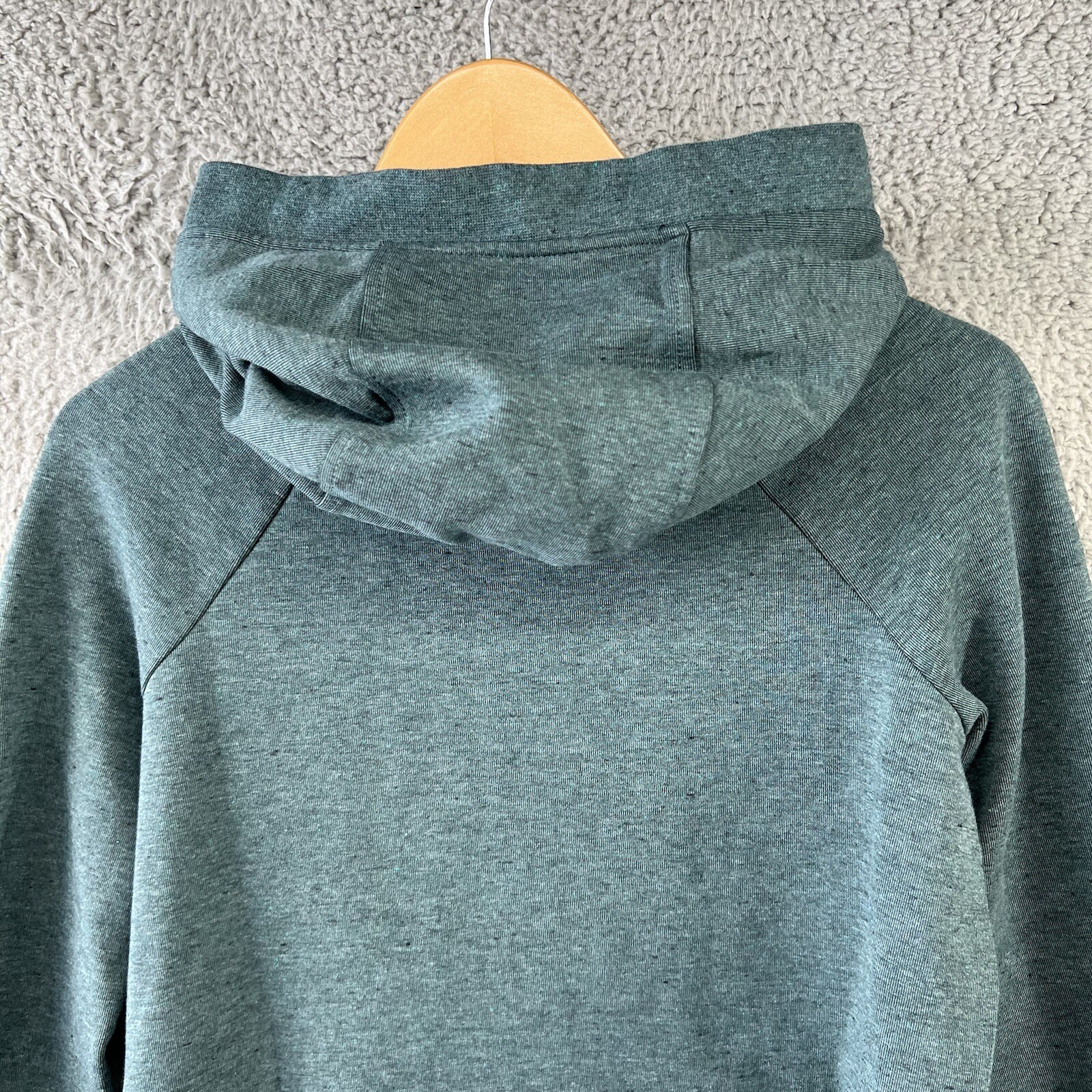 Vintage Nike Tech Fleece Hoodie Mens Extra Small Gree… Gem