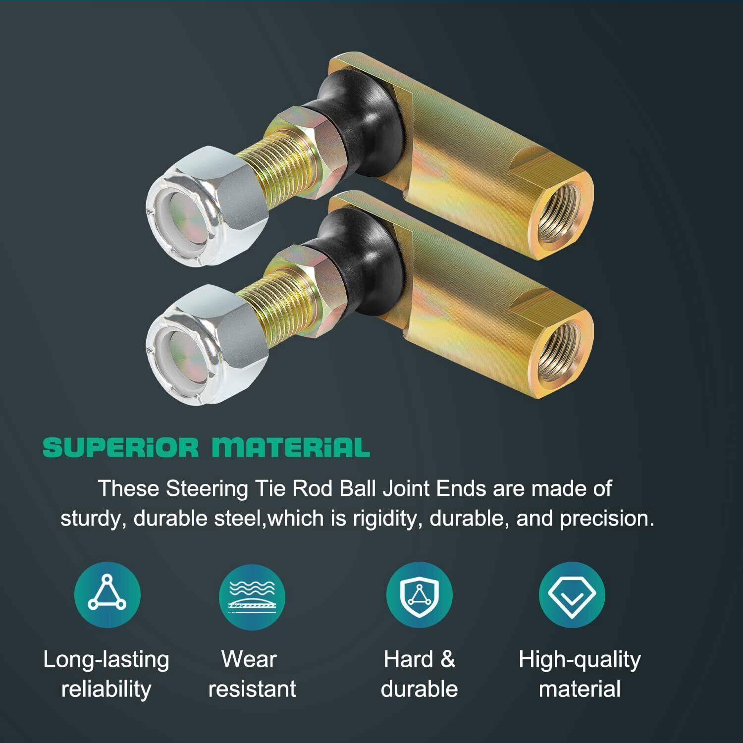 Steering Tie Rod Ball Joint Ends AM133072 for John Deere X465 X475 X485