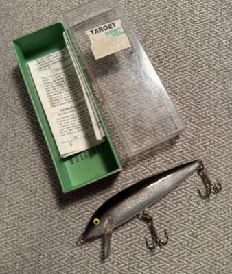 Old Fishing lure Vintage crankbait Rapala Countdown Minnow lure NOS Box  Finland | eBay