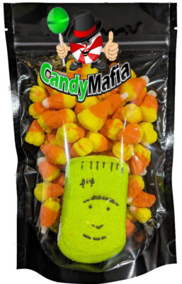 Freeze Dried CANDY CORN MONSTER MASH Candy Corn Halloween Bulk Candy 4 oz