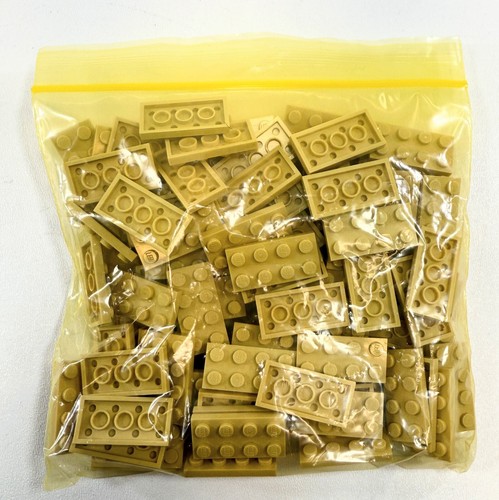 LEGO BRICKS BULK Tan 2.5 lbs pounds assorted Bricks And Pieces Beige - Picture 4 of 21