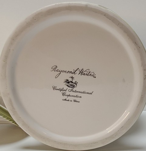 Bote internacional certificado Raymond Waites con mariposas de peras 11 1/2" - Imagen 7 de 7