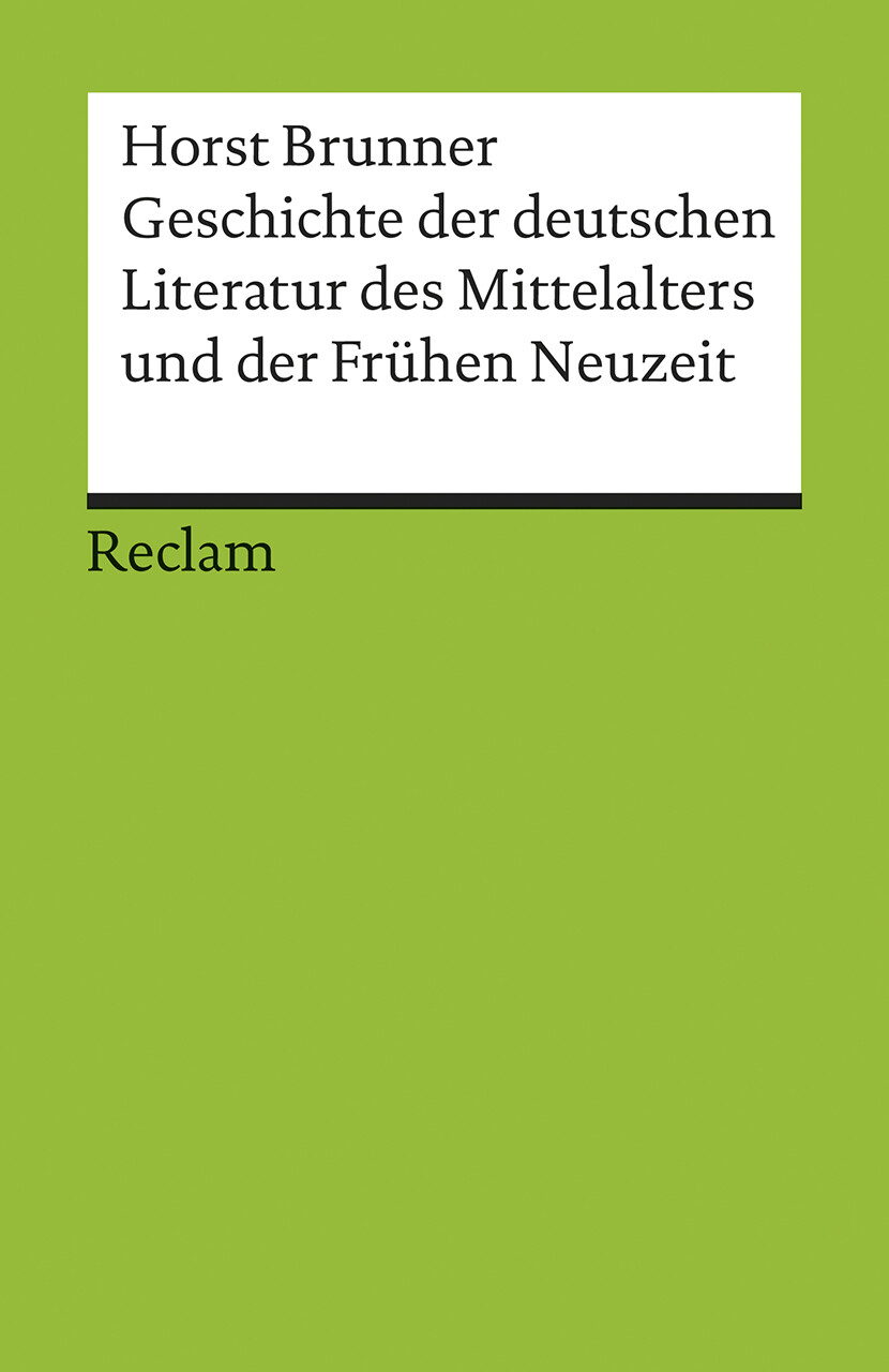 Thumbnail - Horst Brunner / Geschichte Der Deutschen Literatur Des Mittelalters
