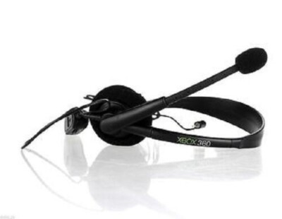 Microsoft Xbox 360 Headset Official Boom Microphone Headphone