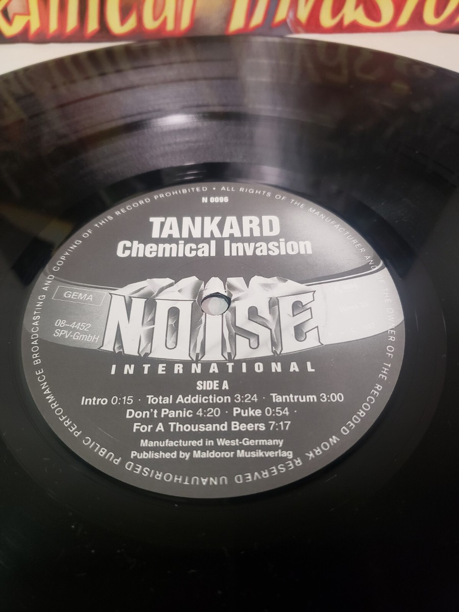 Tankard – Chemical Invasion. LP Vinyl Record 1987 Heavy Metal | eBay