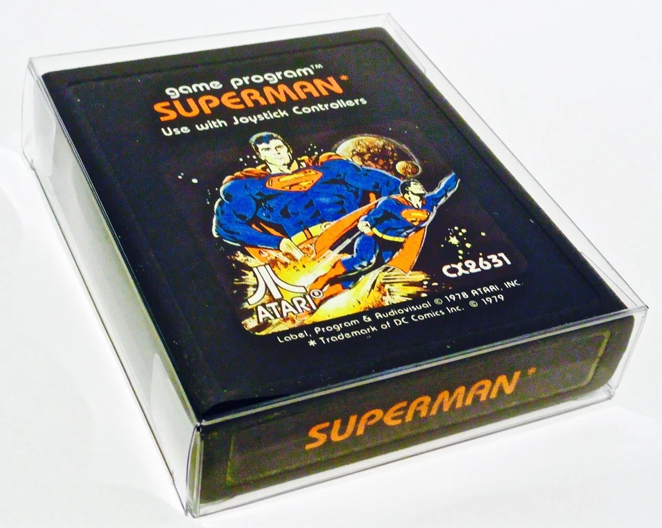 50 Protectores de Cartucho para ATARI 2600 / 7800 Caja de Vitrina Transparente ¡LEER!  Foto 4 de 4