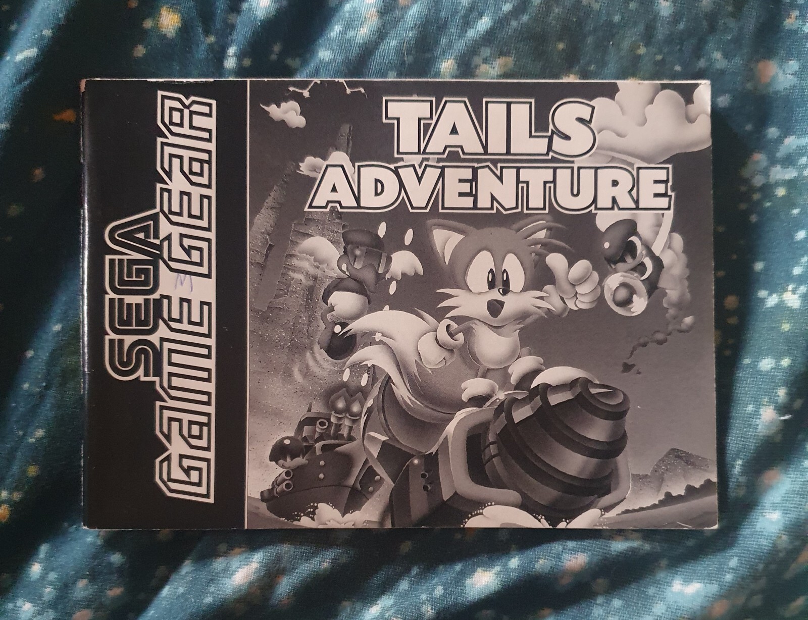 Notice Tails Adventure - Sega Game Gear Pal