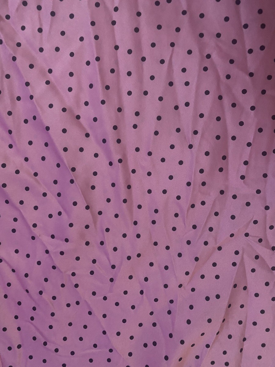 Secret Treasures L Satin Polka For Sleep Dress Gown Pink | eBay