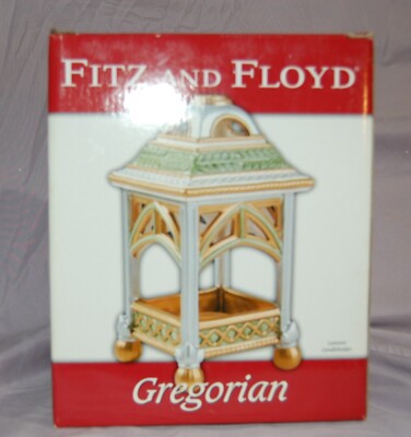 Fitz & Floyd Gregorian Collection Lantern Candle Holder  NIB