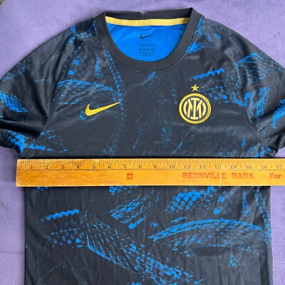Inter Milan Training Soccer Jersey Nike CW4880-414 Men's XS