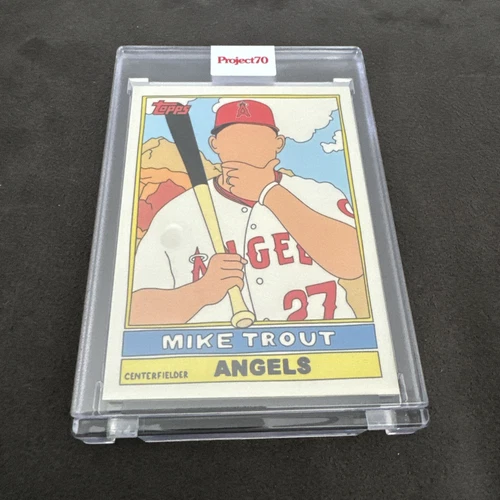 2021 Topps Project 70 - Fucci 1976 Topps Baseball #27 Mike Trout