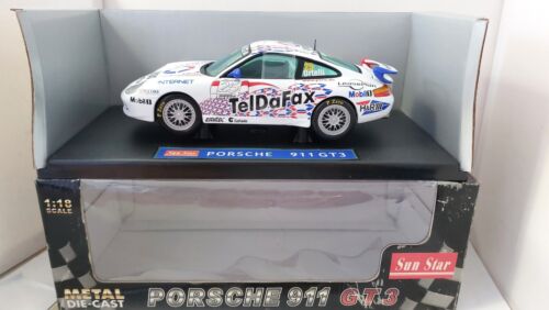 Sun Star Porsche 911 GT 3 in scatola 1:18 come nuovo - Foto 2 di 12