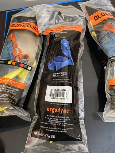 BRAND NEW LOT OF 3 Ergodyne Work Gear Glove Clips - Picture 7 of 15