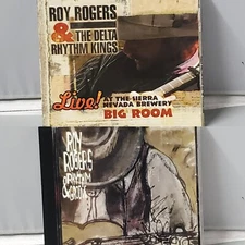 2 CD LOT-ROY ROGERS and the DELTA RHYTHM KINGS - NEVADA BREWERY BIG ROOM LIVE