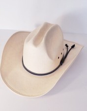 Bailey U-Rollit Cowboy Hat 7 1/8 " Shantung Panama 6 USA