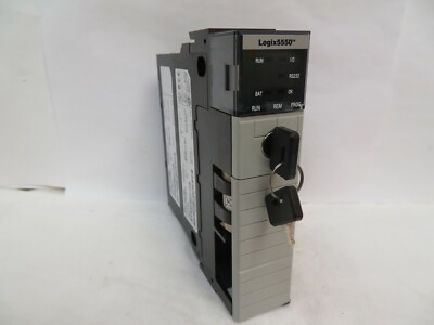 ALLEN BRADLEY PROCESSOR UNIT 1756-L1/A F/W 1.2 w. MEMORY EXPANSION 1756-M1/A 