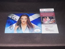 Kay Lee Ray Signed 4x6 Photo Famous WWE Diva Superstar JSA Auth #2