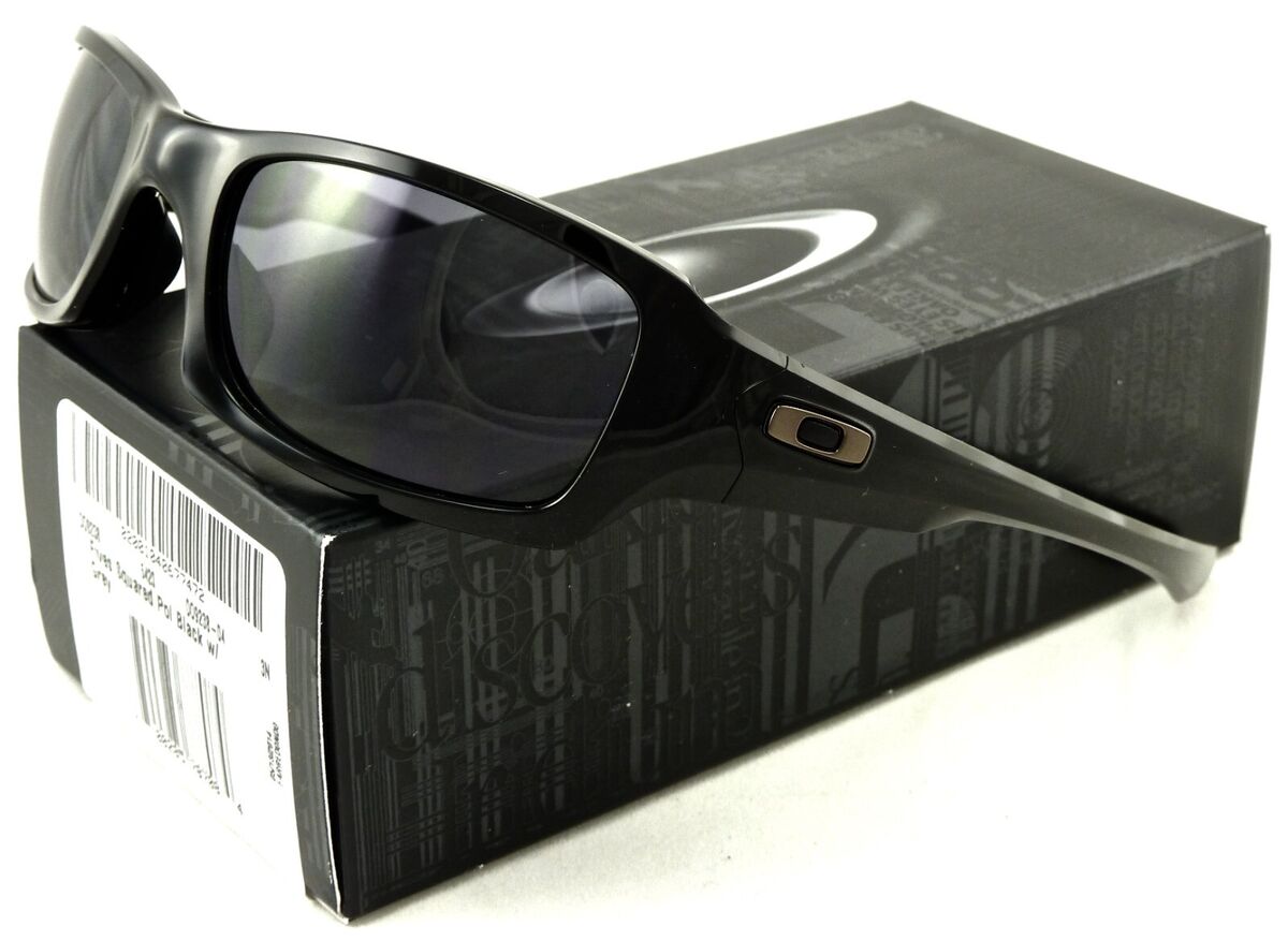 NEW Oakley Fives Squared Sunglasses Black l Grey OO9238-04 NEW Oakley Fives Squared Sunglasses Black l Grey OO9238-04