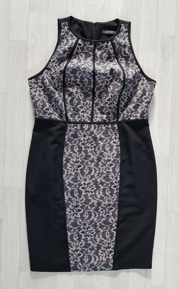 thurley babylon lace dress Onyx Cluny Lace Dress