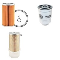 Filterdienst Kit FüR Tcm FHD25Z Luft ÖL Kraftstoff Mit / Kompatibel Isuzu 4BC2PE